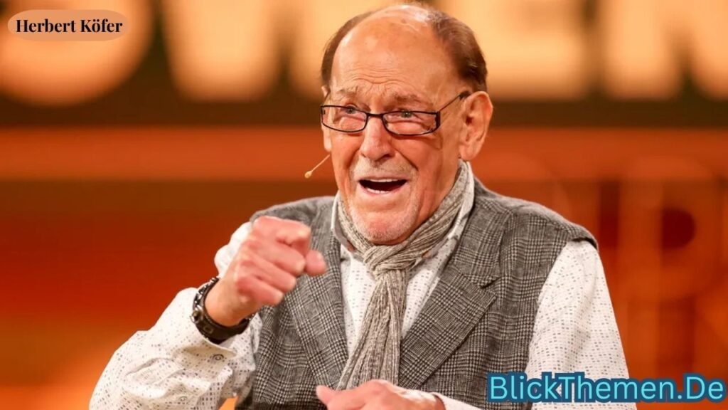 Herbert Köfer Deutschlands erster Fernsehsprecher und unvergesslicher Schauspieler Herbert Köfer